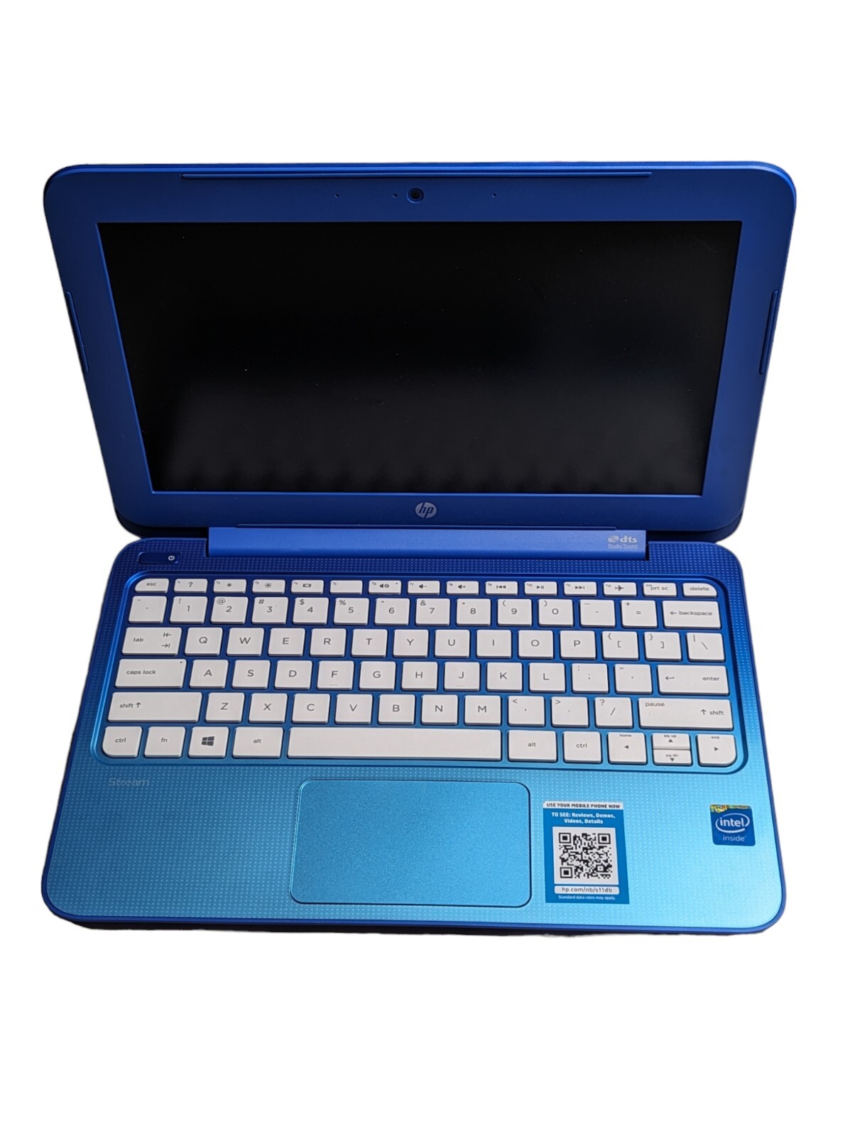 HP Stream Notebook 11-d010wm 11.6in. 32GB/ Celeron N/2.58GHz/2GB – Needs Battery
