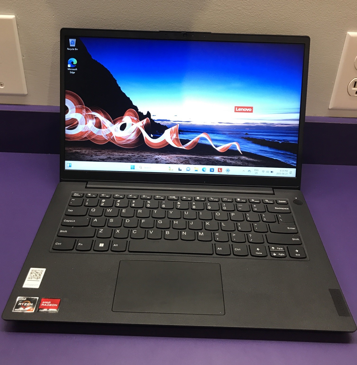 Lenovo K14 Gen1 AMD Ryzen 7 5800U 24GB RAM 256GB SSD 14″ Win 11 Pro