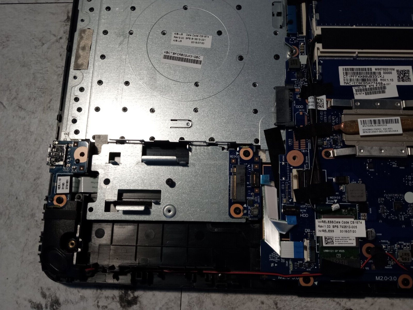 HP Mt245 Thin Client 14″ Laptop AMD A6-6310 AMD Radeon R4 Graphics *READ* -FM