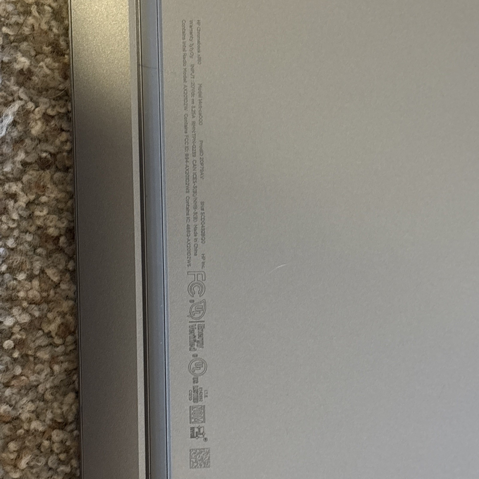 HP Chromebook x360 11 G3 EE 11.6″ Touch Screen – With AC Adapter