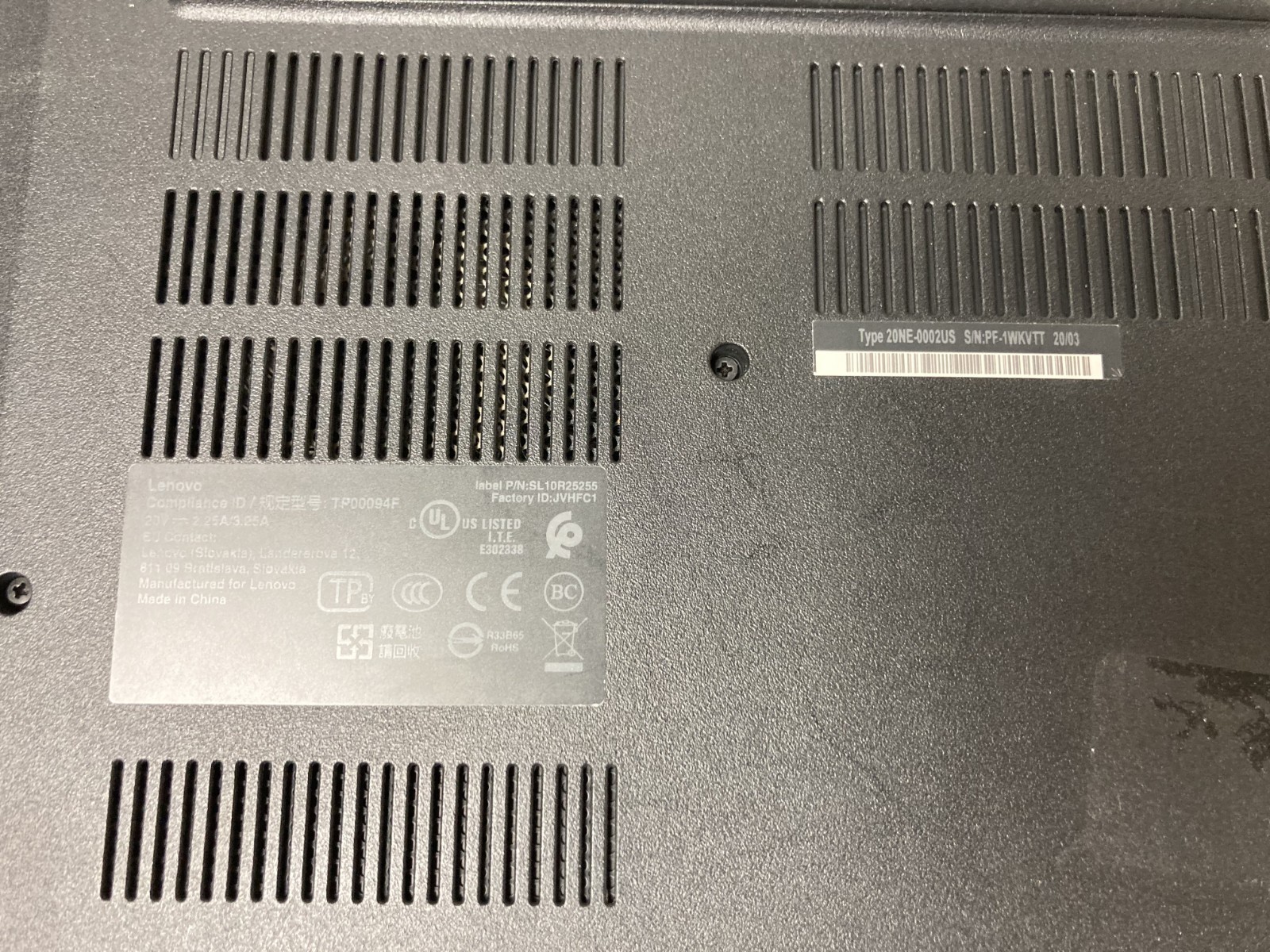 Lenovo ThinkPad E495 AMD Ryzen 5 3500U @2.10GHz 8GB RAM NO SSD Parts *READ