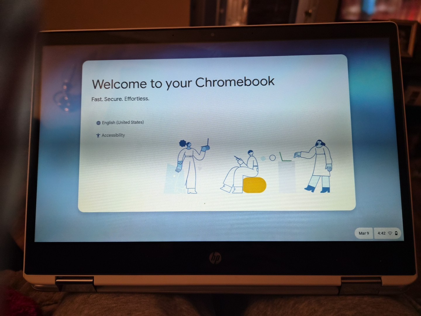 HP X360 11.6″ Chromebook 2-in-1 TOUCHSCREEN ,4GB RAM, 32GB eMMC , *SEE PHOTOS*