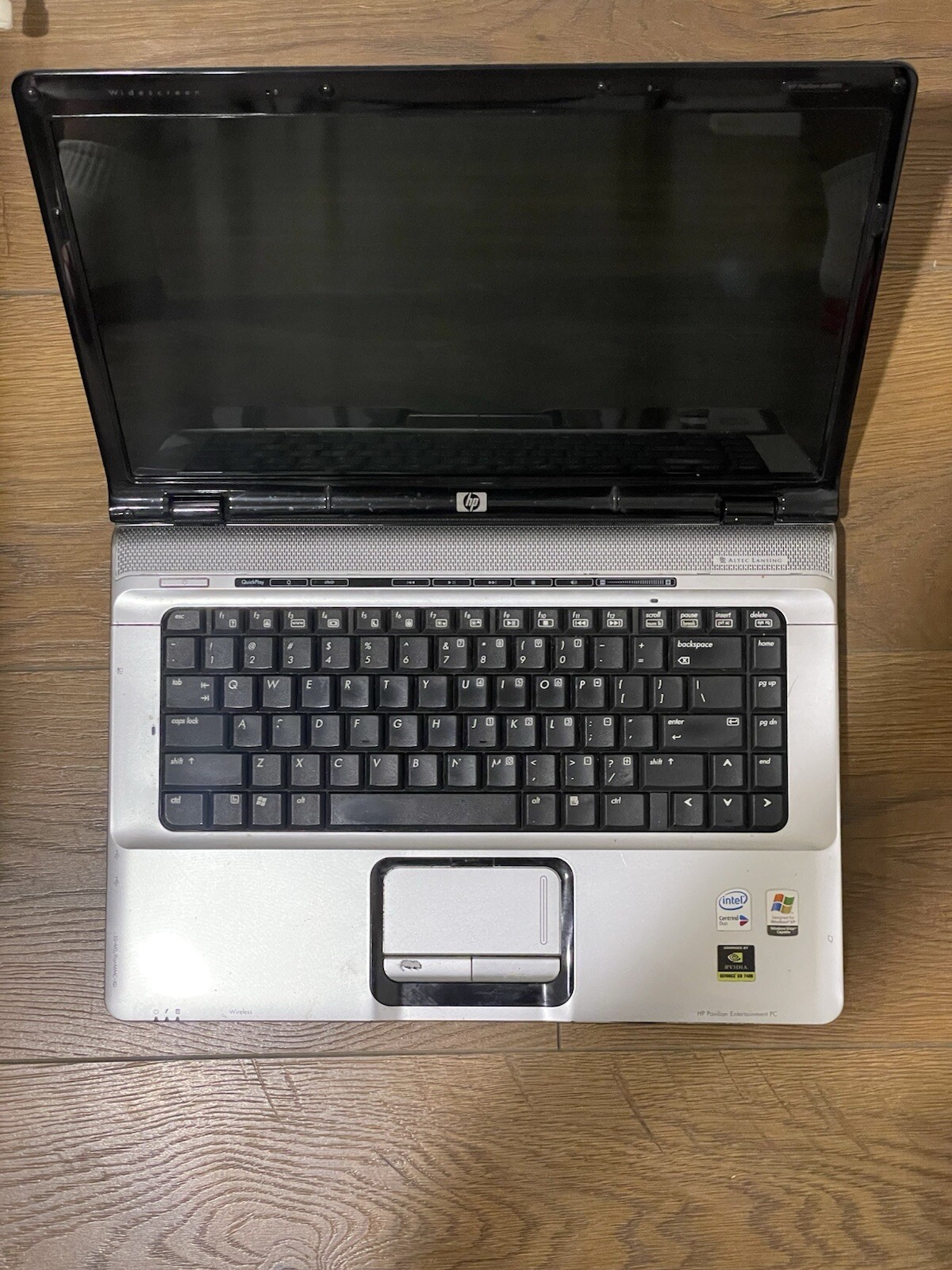 HP Pavilion dv6000 Intel Centrino Duo, 1GB RAM, 80GB HD 15.4” Laptop – UNTESTED