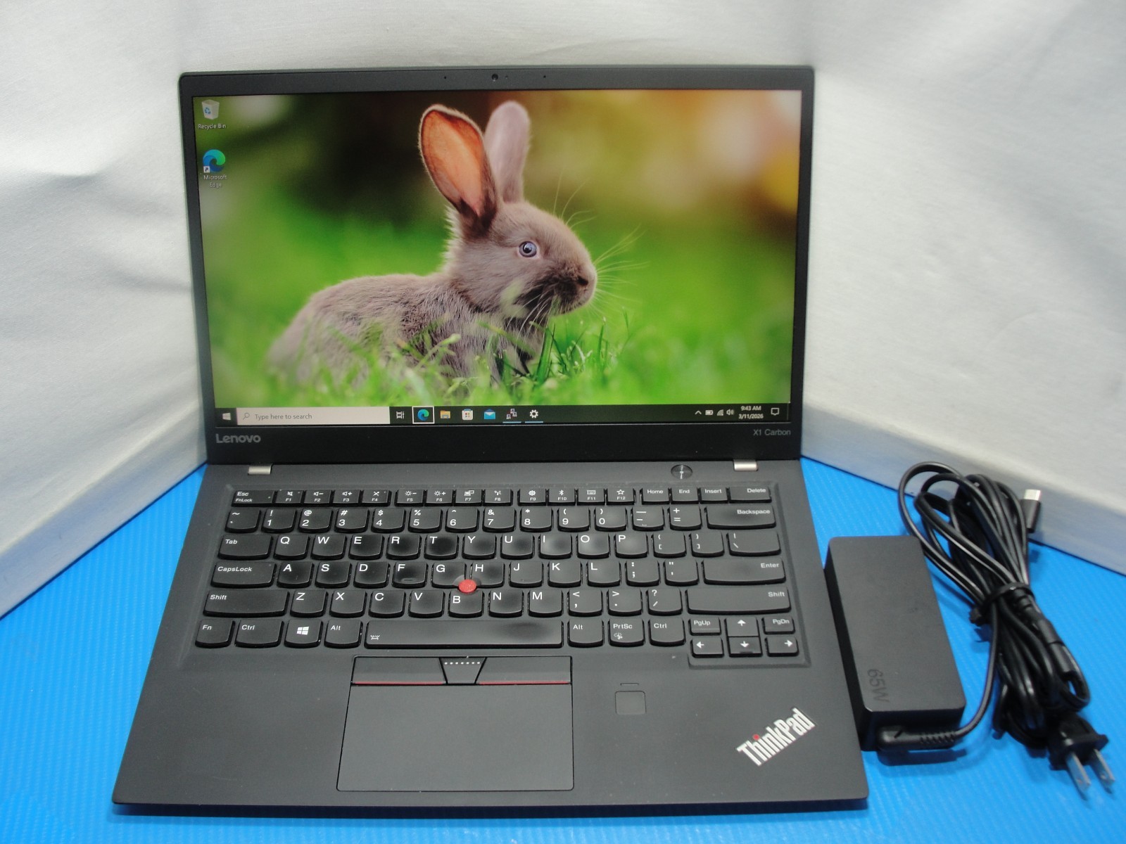 Lenovo ThinkPad X1 Carbon Gen 5 14″WQHD Core i7-7600U 2.8GHz 16GB RAM 1TB SSD+PA