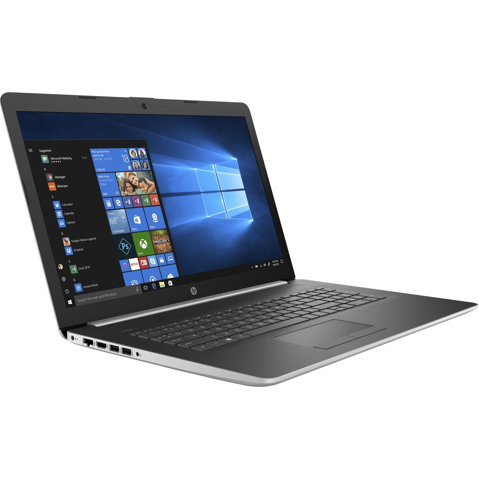 HP 17-BY1061ST 17.3″ 16GB 256GB, Silver