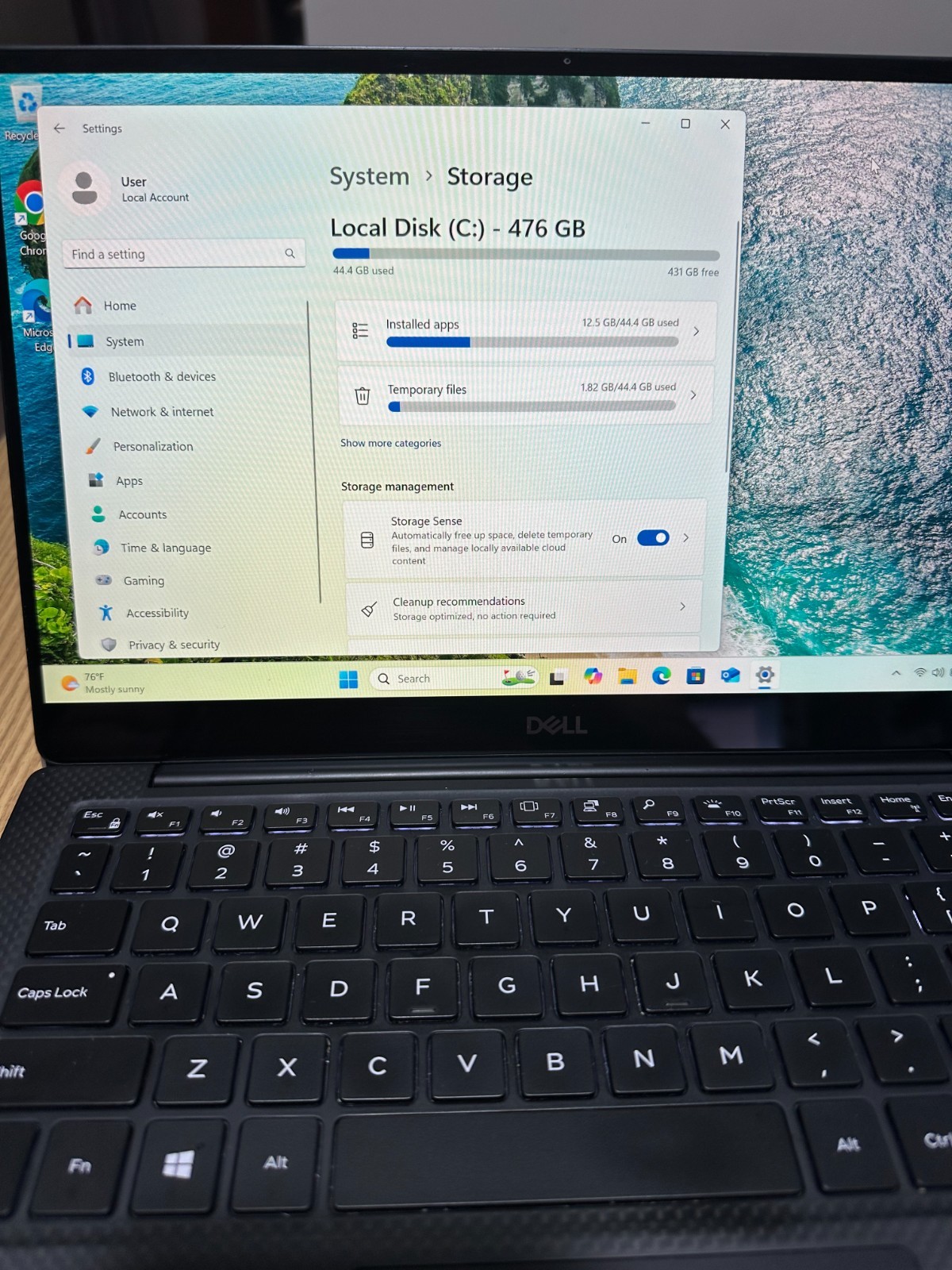 Dell XPS 13 9305 13.3″ Silver 2.8GHz i7-1165G7 16GB RAM 512GB SSD-TouchScreen