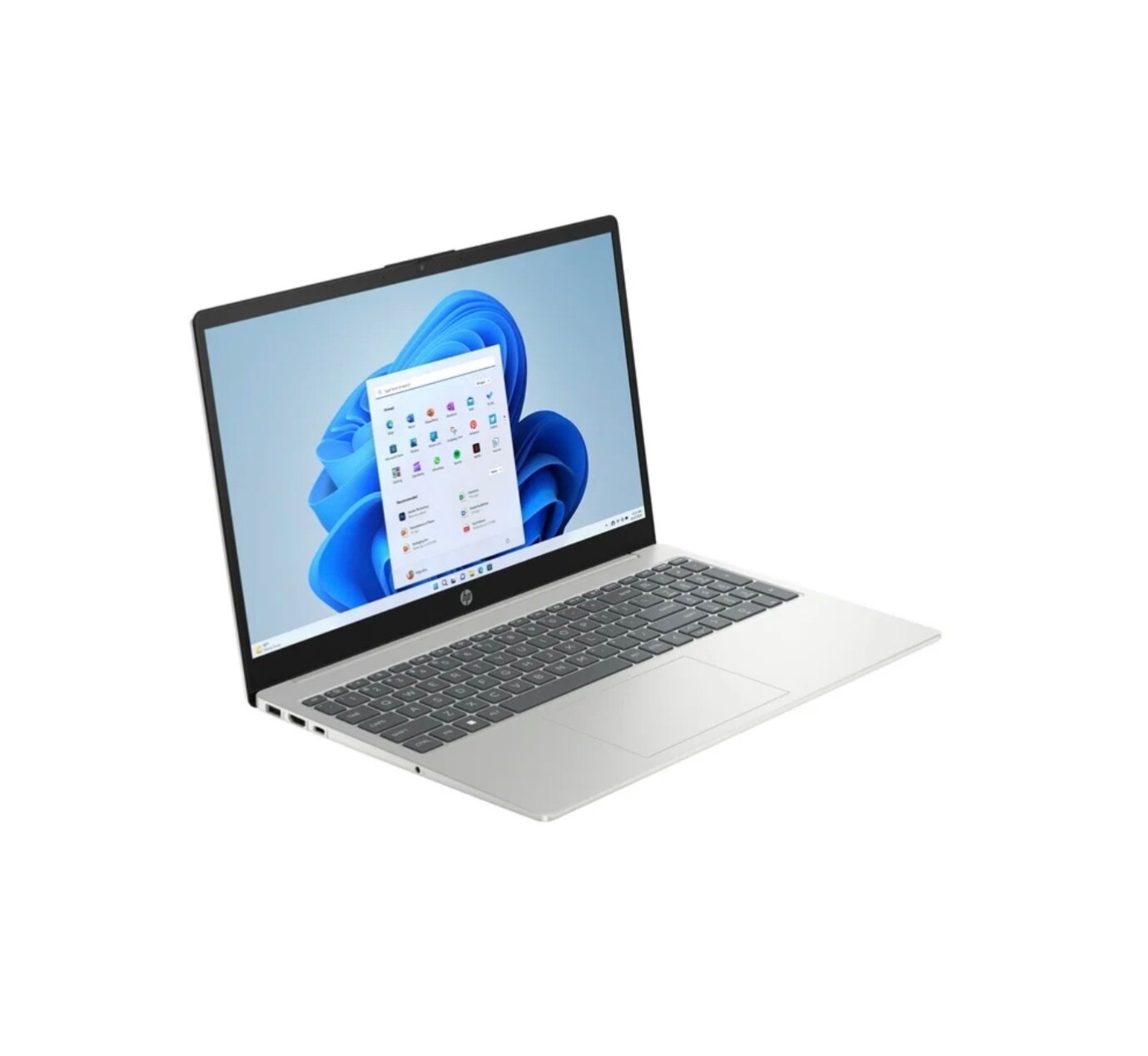 HP 15.6 inch Windows Laptop Intel Processor N200 4GB RAM 128 UFS Natural Silver