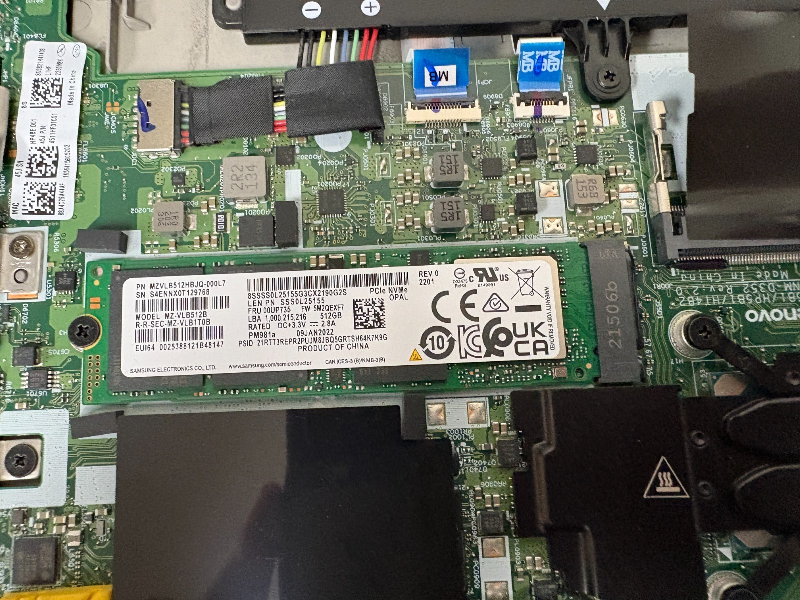 Lenovo ThinkPad P15s Gen2 I7-1165G7 16GB RAM 500GB SSD *See Condition Detail