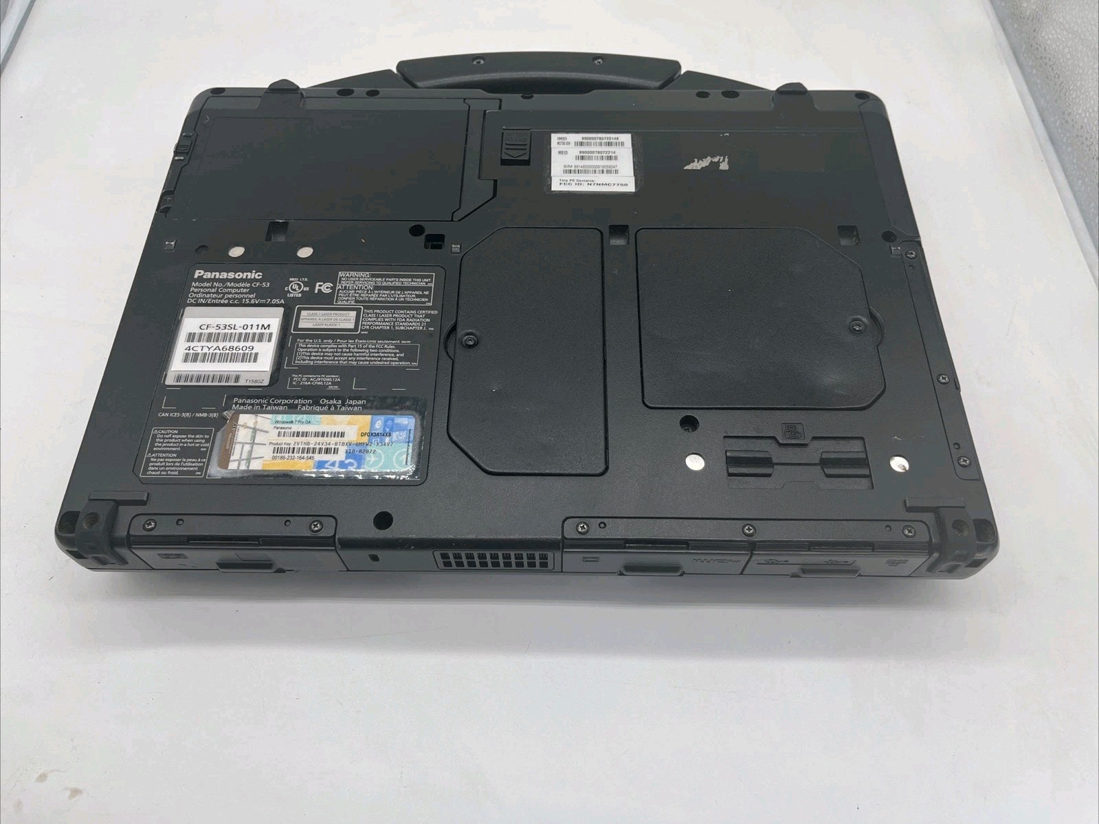 Panasonic Toughbook CF 53 Core i5 3340M 2.70GHz 16GB RAM 512 SSD Win 11 Pro