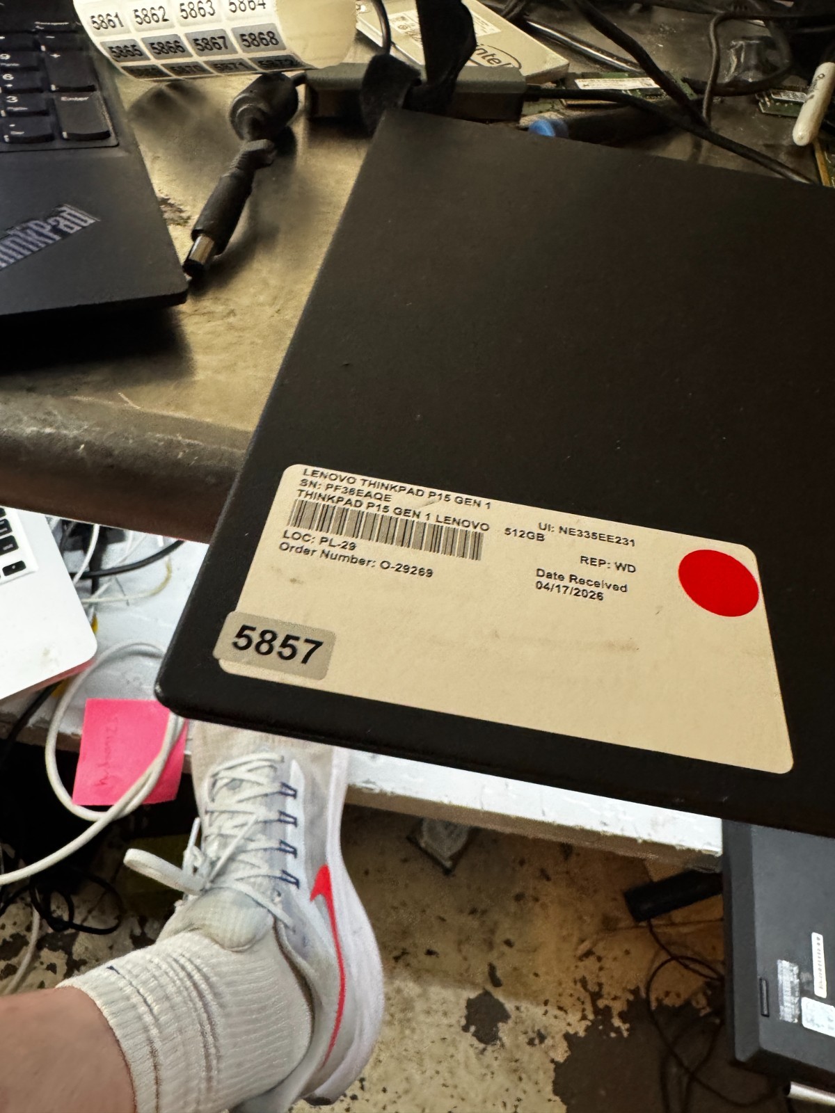Lenovo ThinkPad P15s Gen 1 Core I7-10510 500GB SSD 16GB RAM 2GB GPU Laptop #5857