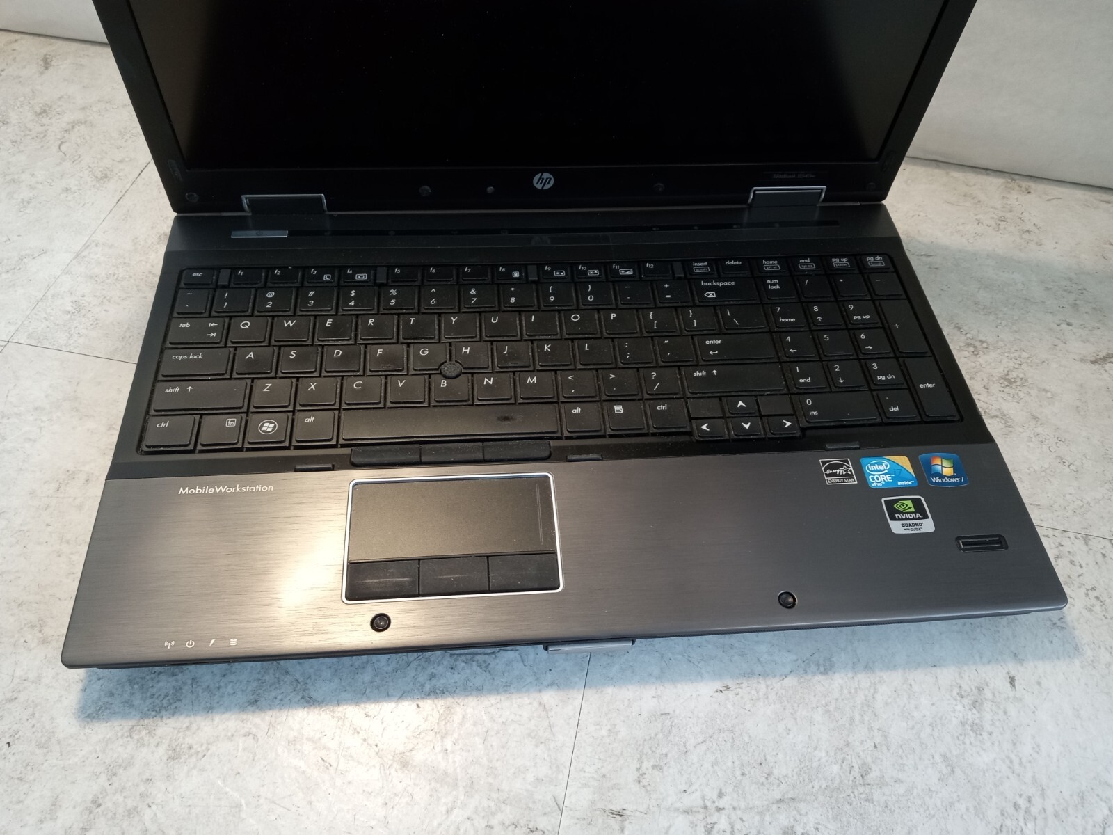 HP EliteBook 8540w 15″ Laptop i7 2.67GHz 2GB RAM Nvidia GFX -LINES IN SCREEN -RR