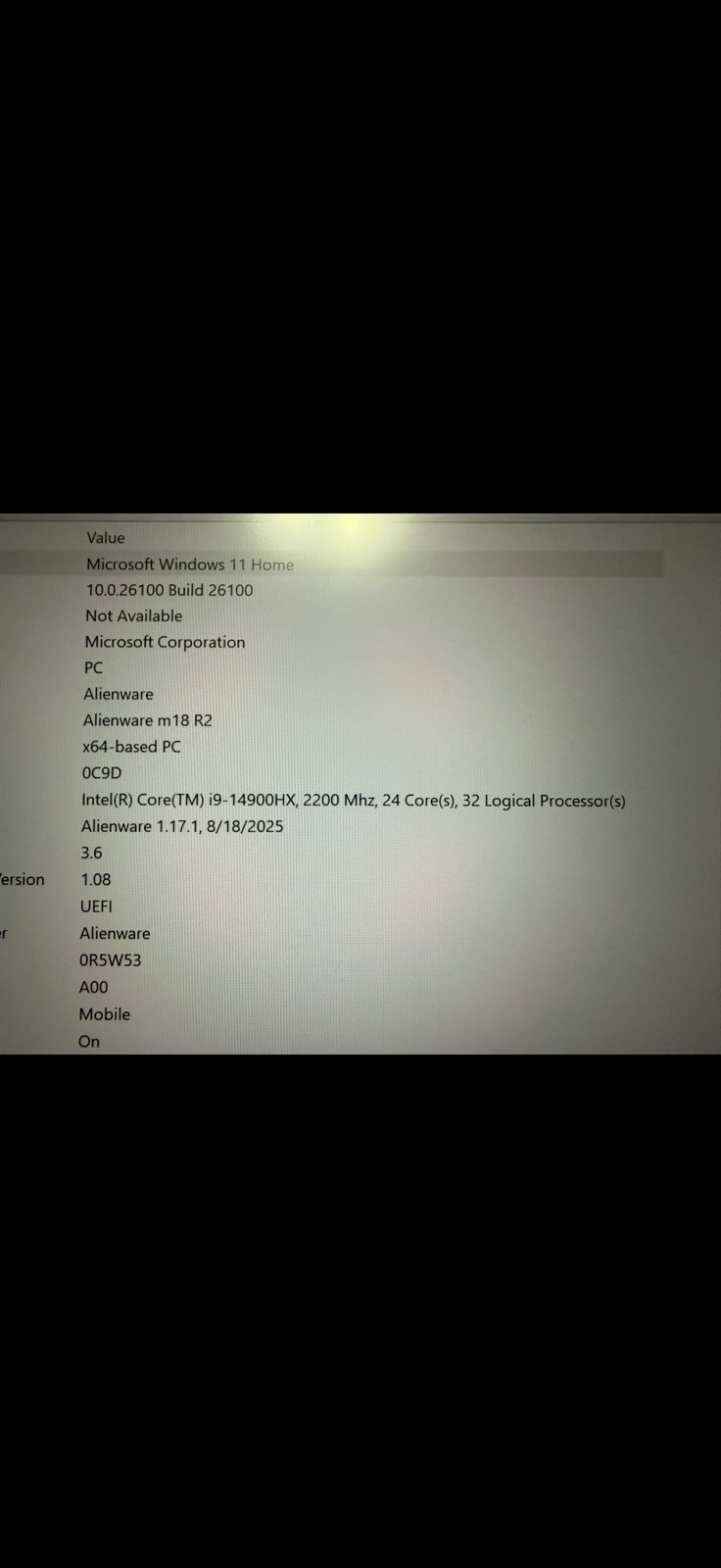 DELL ALIENWARE M18 R2 Gaming Laptop – i9-14900HX, 64GB, 2TB SSD, 4090 16GB