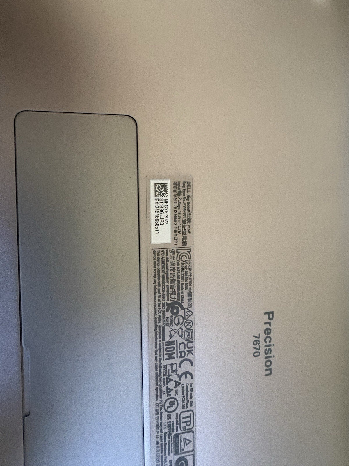 Dell Precision 7670 16″ i7-12850HX 32GB SSD RTX A3000 Win11 Pro