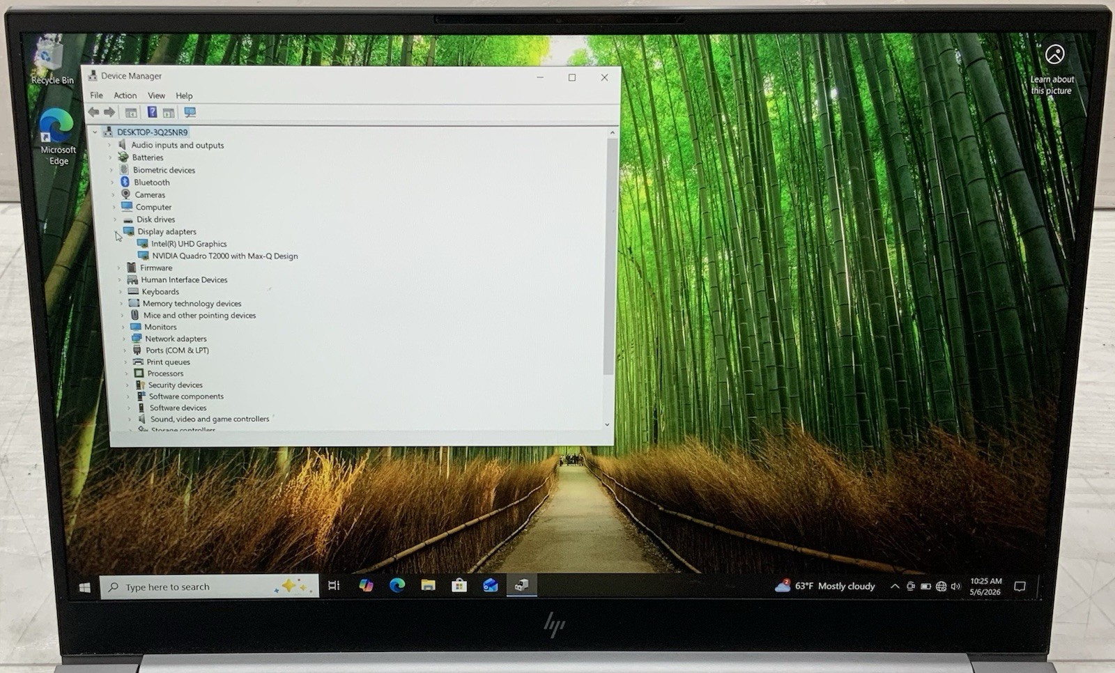 HP ZBook Studio G7 i7-10850H 2.70GHz, 512GB SSD, 32GB RAM, Quadro T2000, Win10P