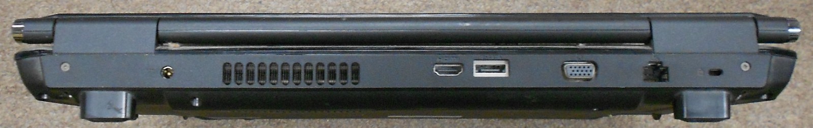 Asus G72GX Intel Core 2 Duo Windows 7 Laptop Untested As/Is 0601-01M