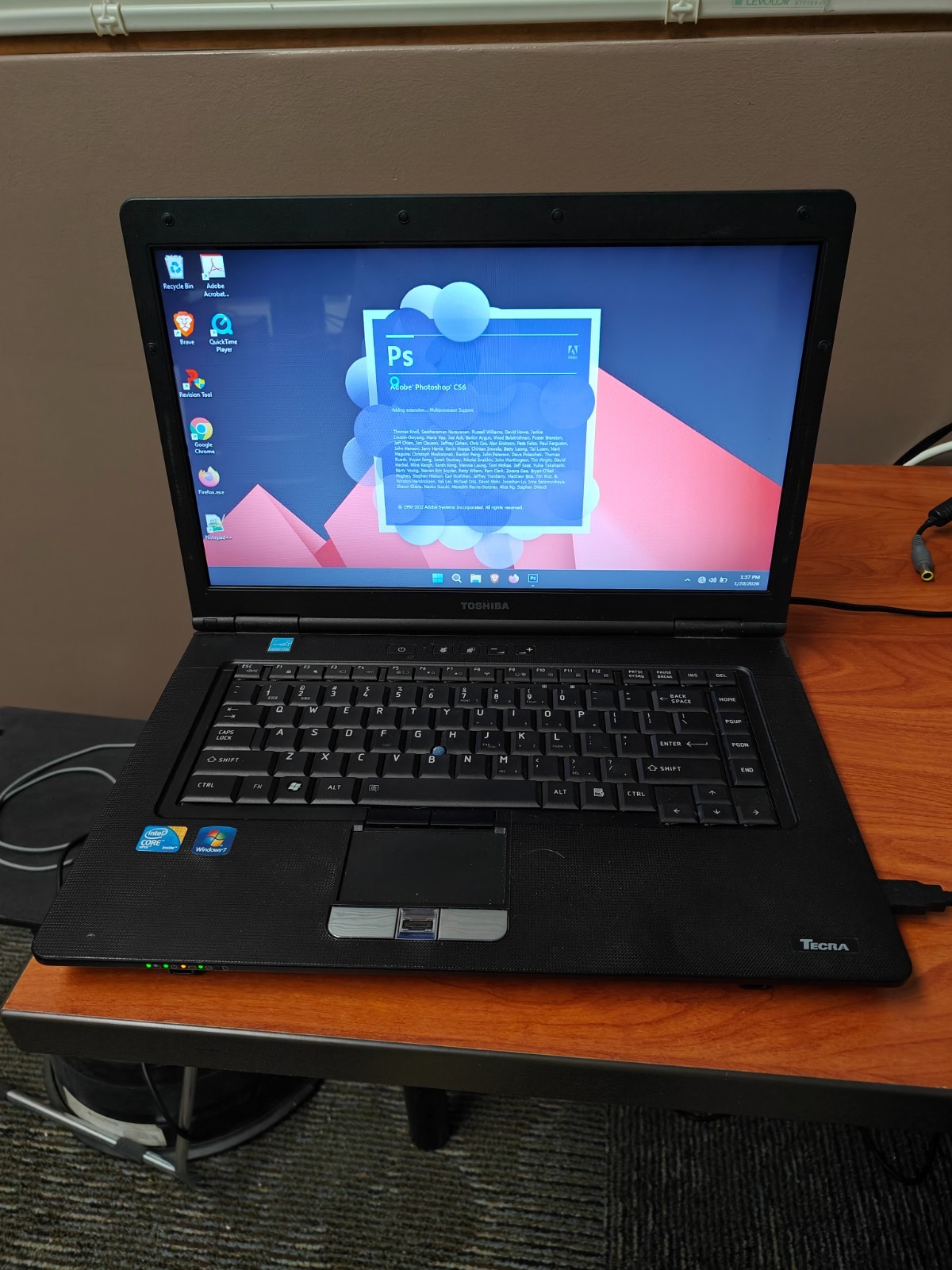 Toshiba Tecra A11-ST3500 15″ Laptop Intel Core i5 M560 120GB SSD Windows 11 pro