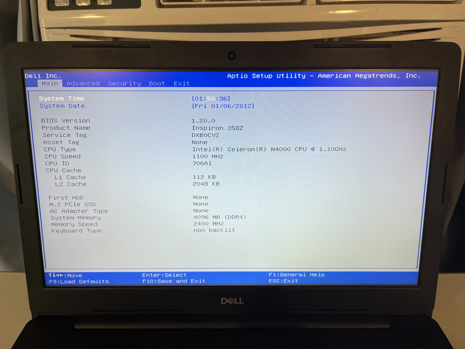 Dell Inspiron 3582 | No Charger or SSD | Read Description For More Info