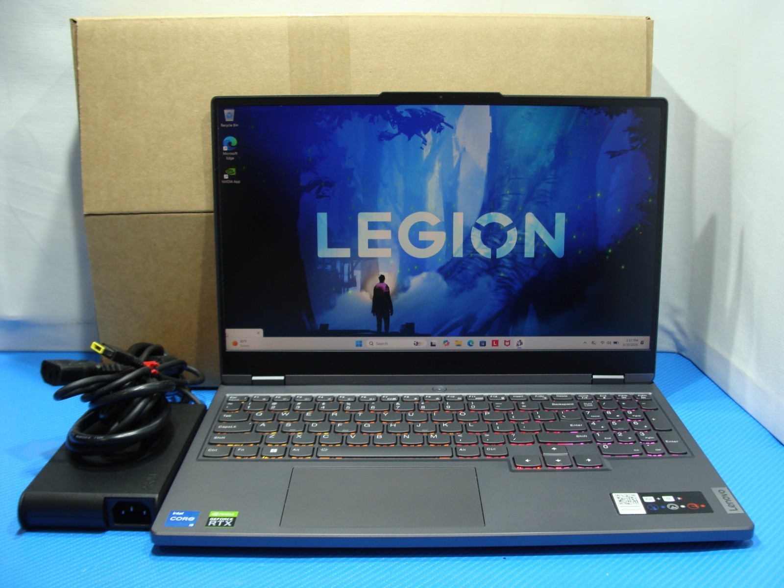 Lenovo Legion 5 15IAH7 15.6″ FHD 165hz i5-12500H 2.5GHz 16GB 512GB RTX 3050 Ti