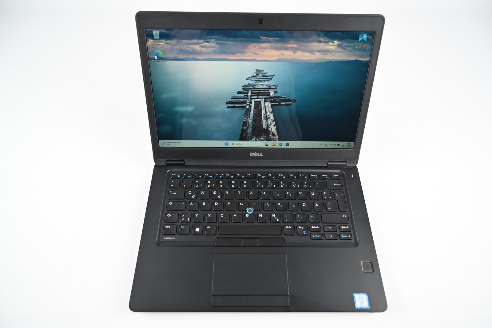 Dell Latitude 5480 Touch Notebook i5-7440HQ 16GB 256GB M.2 W11P Black