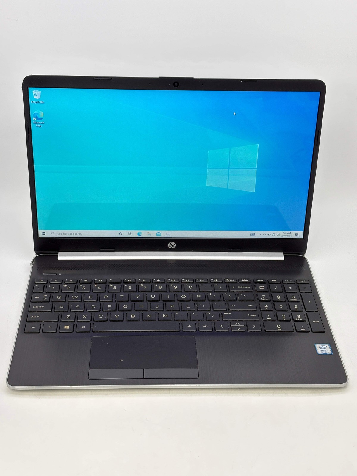 HP 15-DW007NR Intel Core i7-8565U 8GB RAM 512GB SSD – Cracked plastic bezel