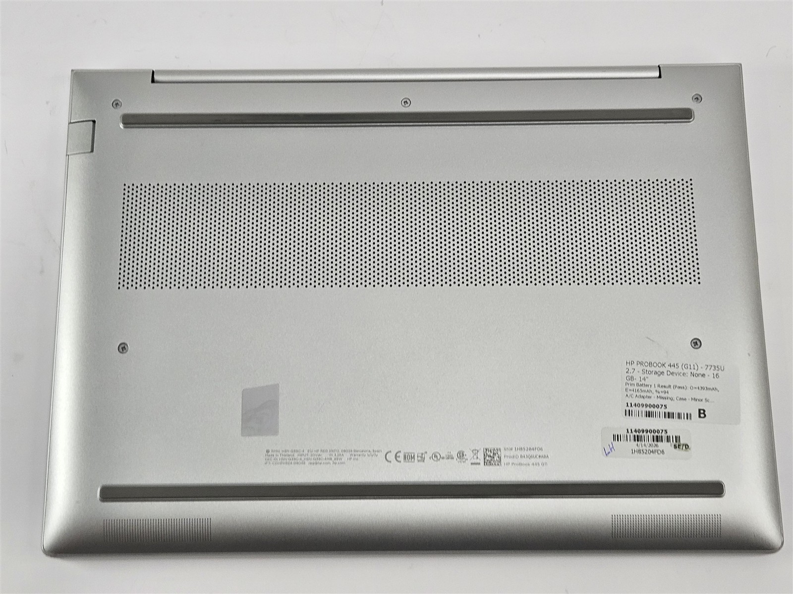 HP ProBook 445 G11 Ryzen 7 7735U 16GB RAM No Storage 14″ Radeon 680M