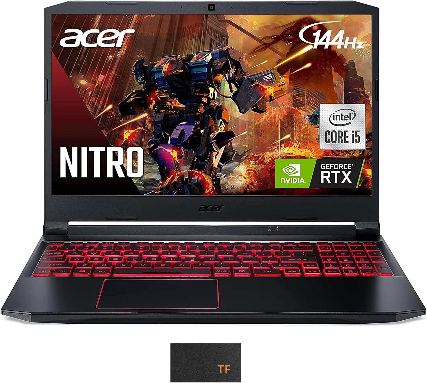 Newest Nitro 5 Premium Gaming Laptop: 15.6″ FHD 144Hz IPS Display, 3050