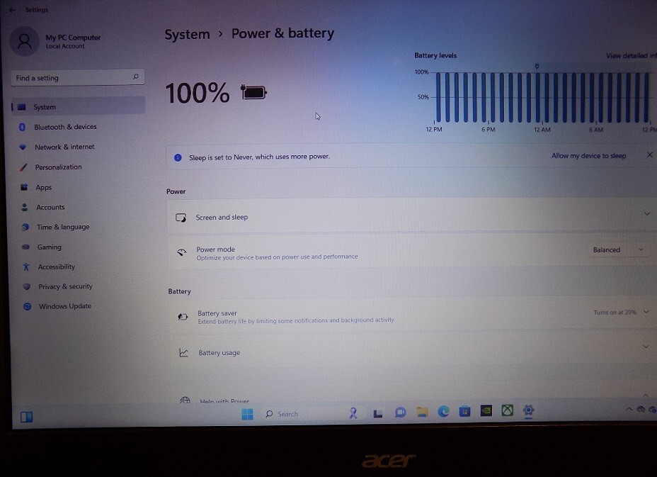 Acer Aspire E15 E5-573G-52G3 15.6″ 1TB +256GB 12GB Win11 *Gaming Laptop Computer