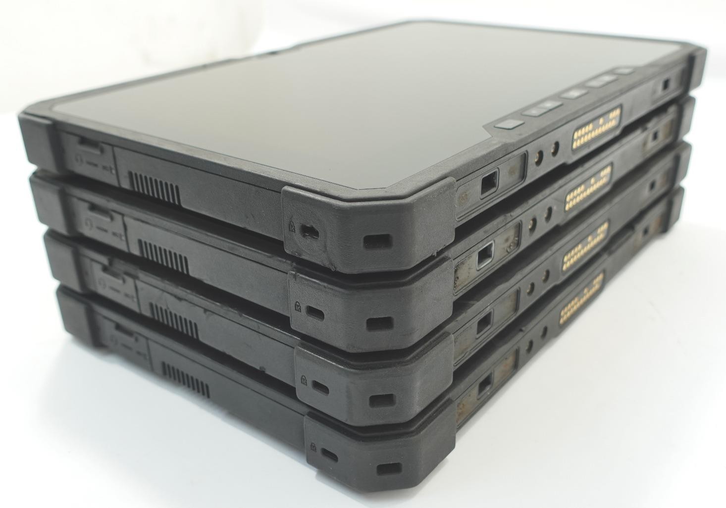 Lot 4 Dell Latitude 12 Rugged Tablet 7202 11.6″ Core M-5Y71 1.20GHz 8GB No SSD