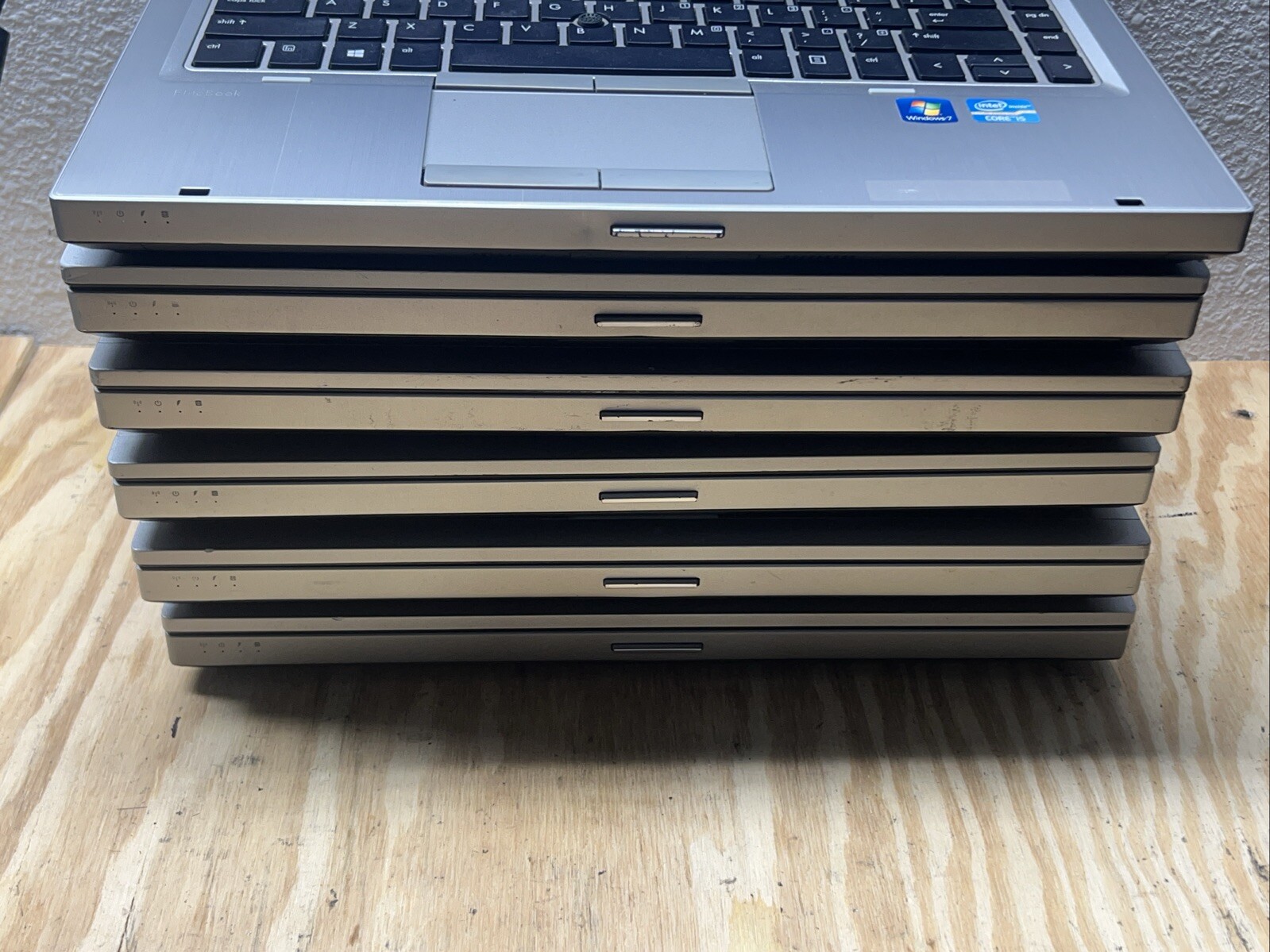 Lot HP Of 6 EliteBook Laptop I5 -3320M 14″ Core i5 8GB RAM 256GB Windows 7