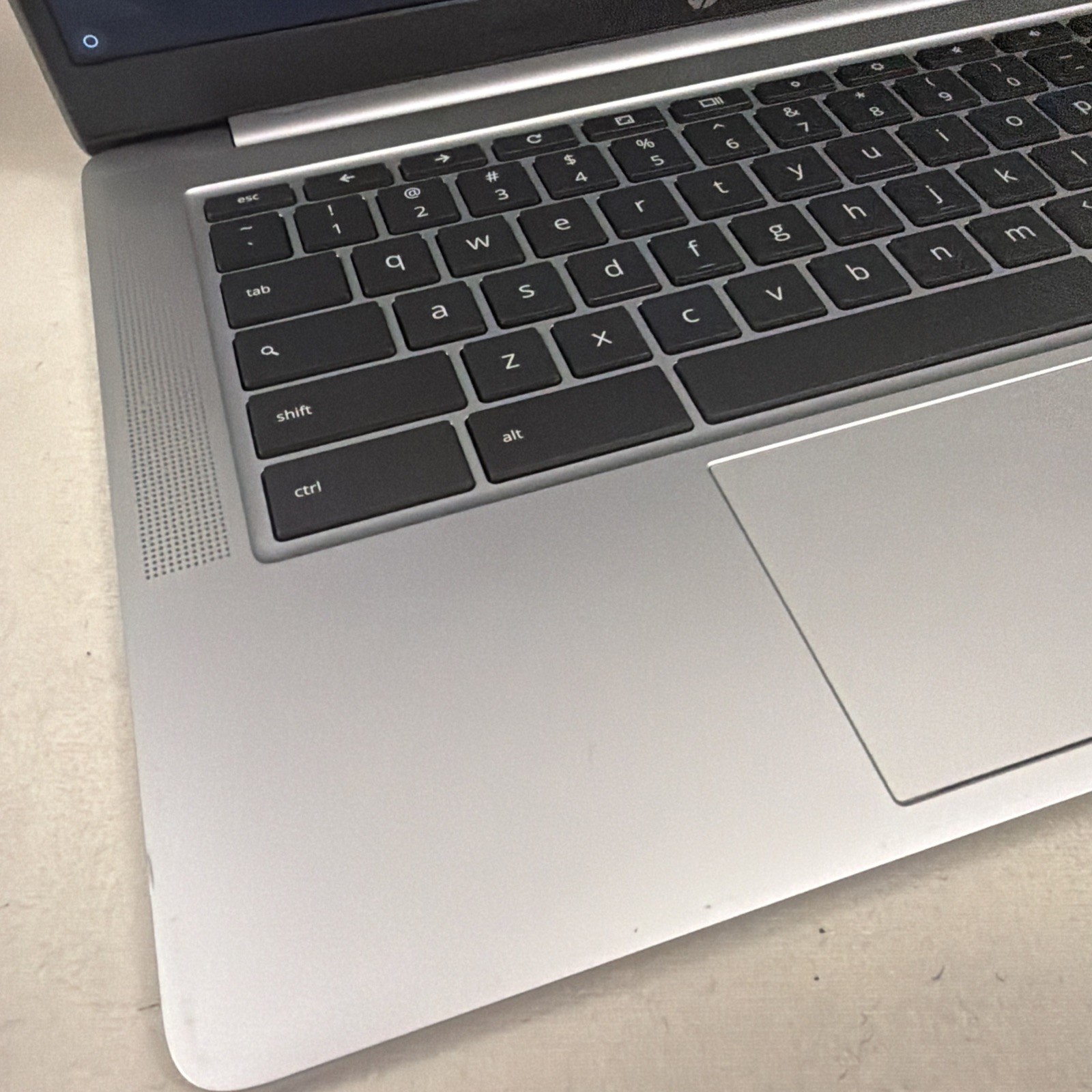 HP Chromebook 14A-NA0061DX Sliver Notebook Laptop Silver 8621 Excellent