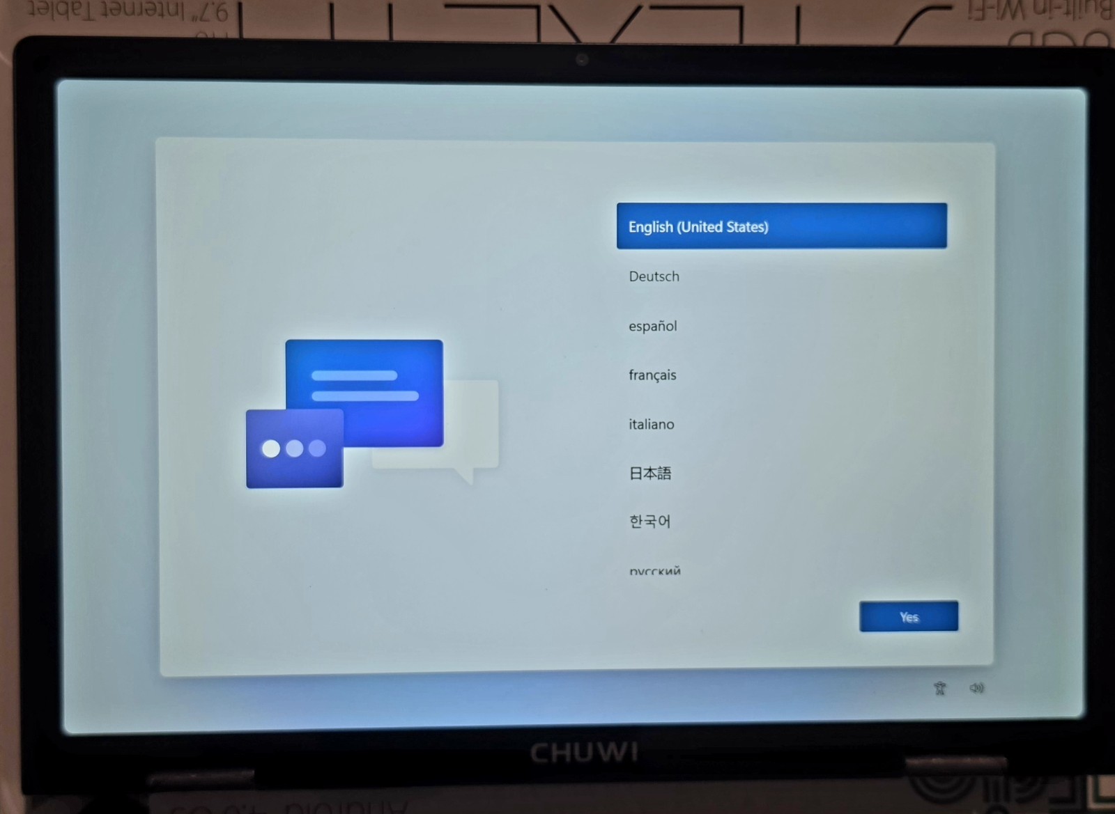 CHUWI MiniBook X 10.5″ Ultra-Portable 2-in-1 12GB RAM DDR4 512GB SSD Win11 *READ