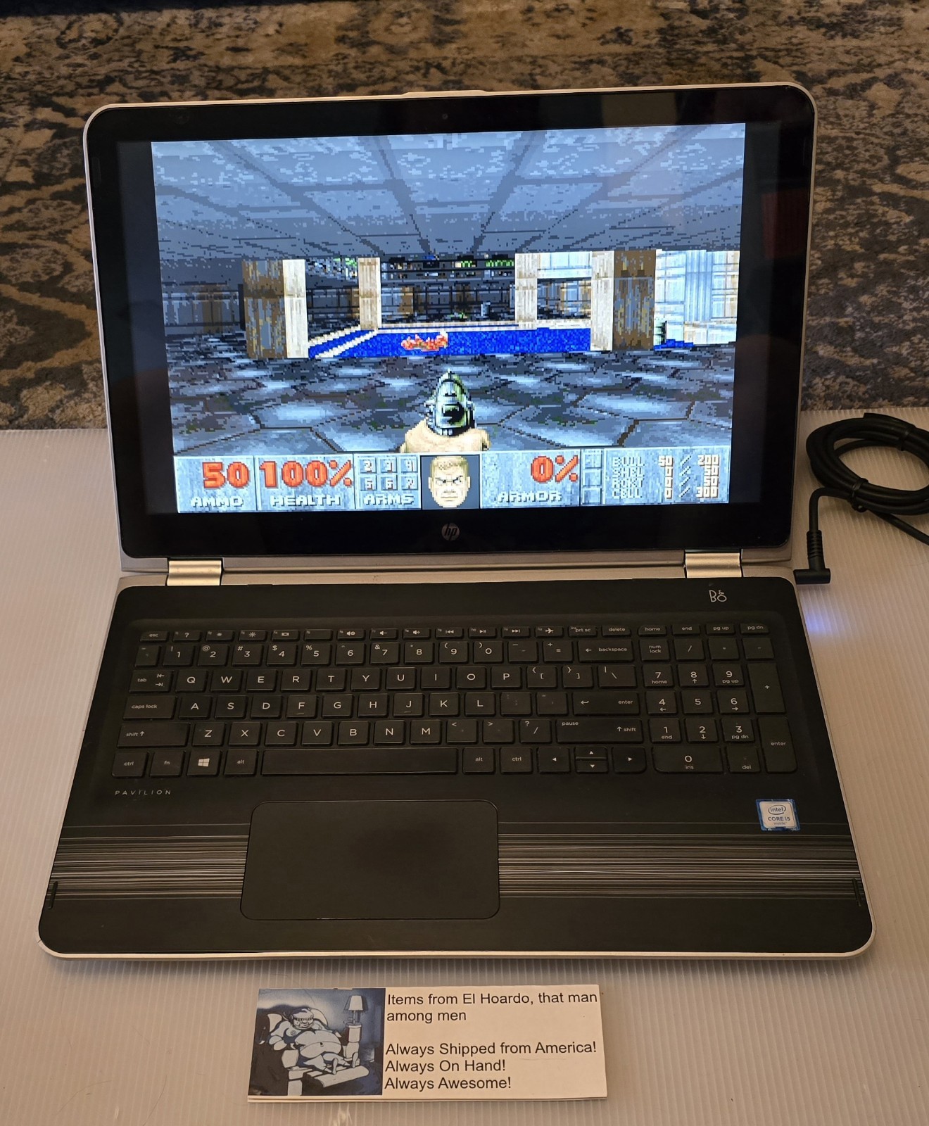 HP Pavillion X360 15-BK010NR – i5-6200U 2.30GHz – 8GB Ram 120GB SSD Touchscreen