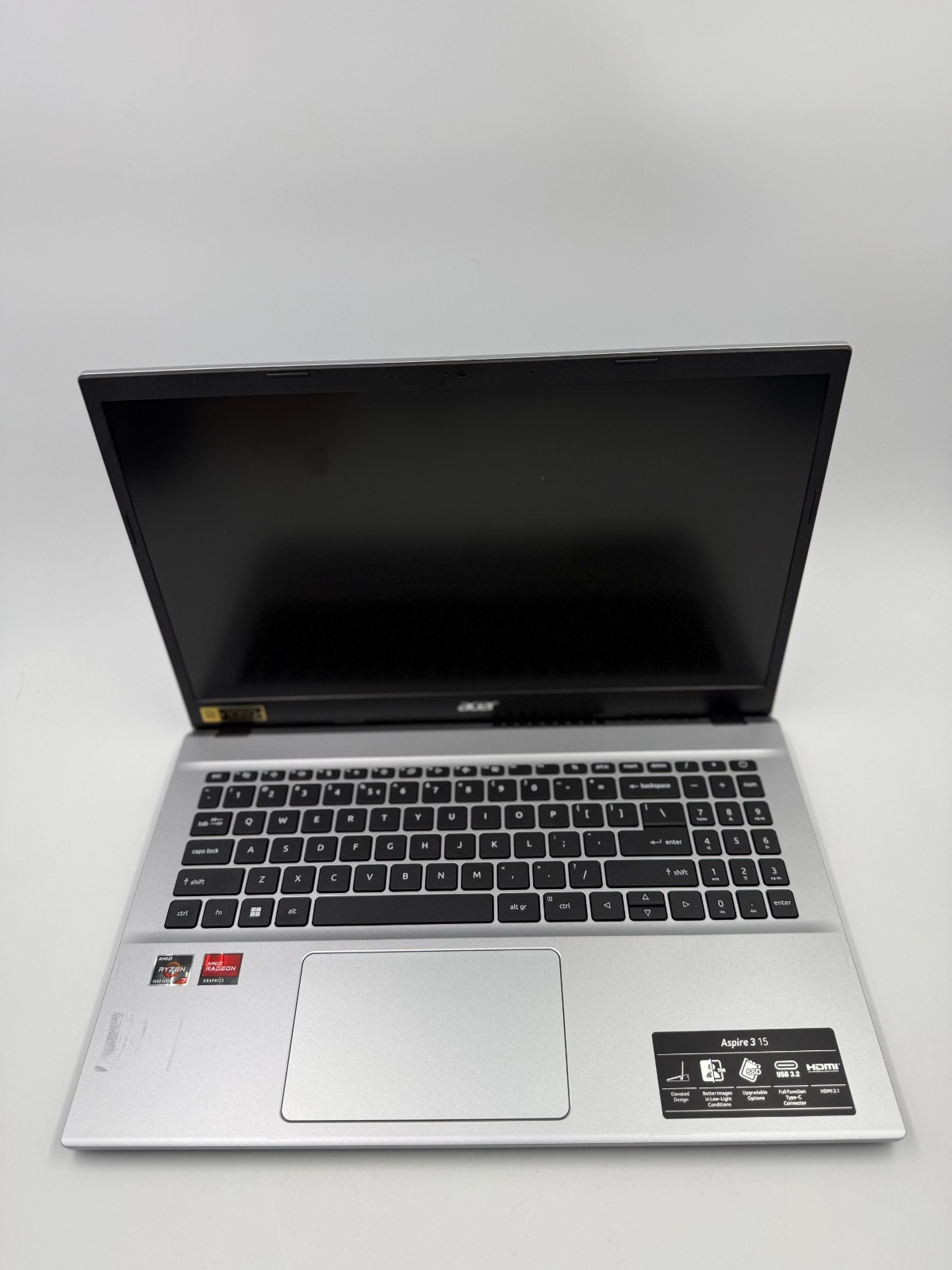 Acer Aspire 3 A315-44P 15.6″ Ryzen 7 5700U 1.8GHz 16GB RAM 500GB HDD