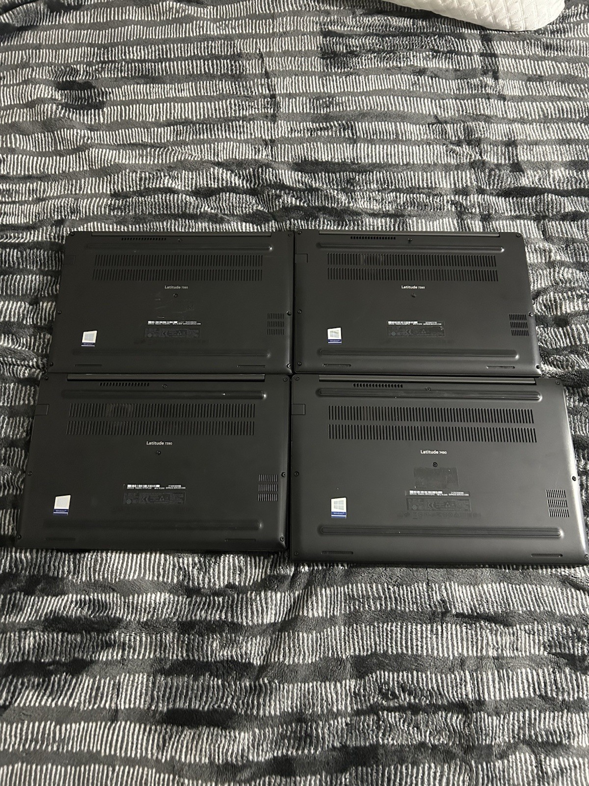 LOT OF 4 DELL LATITUDE 90 SERIES LAPTOPS i5 & i7 * SPARE PARTS MACHINES *