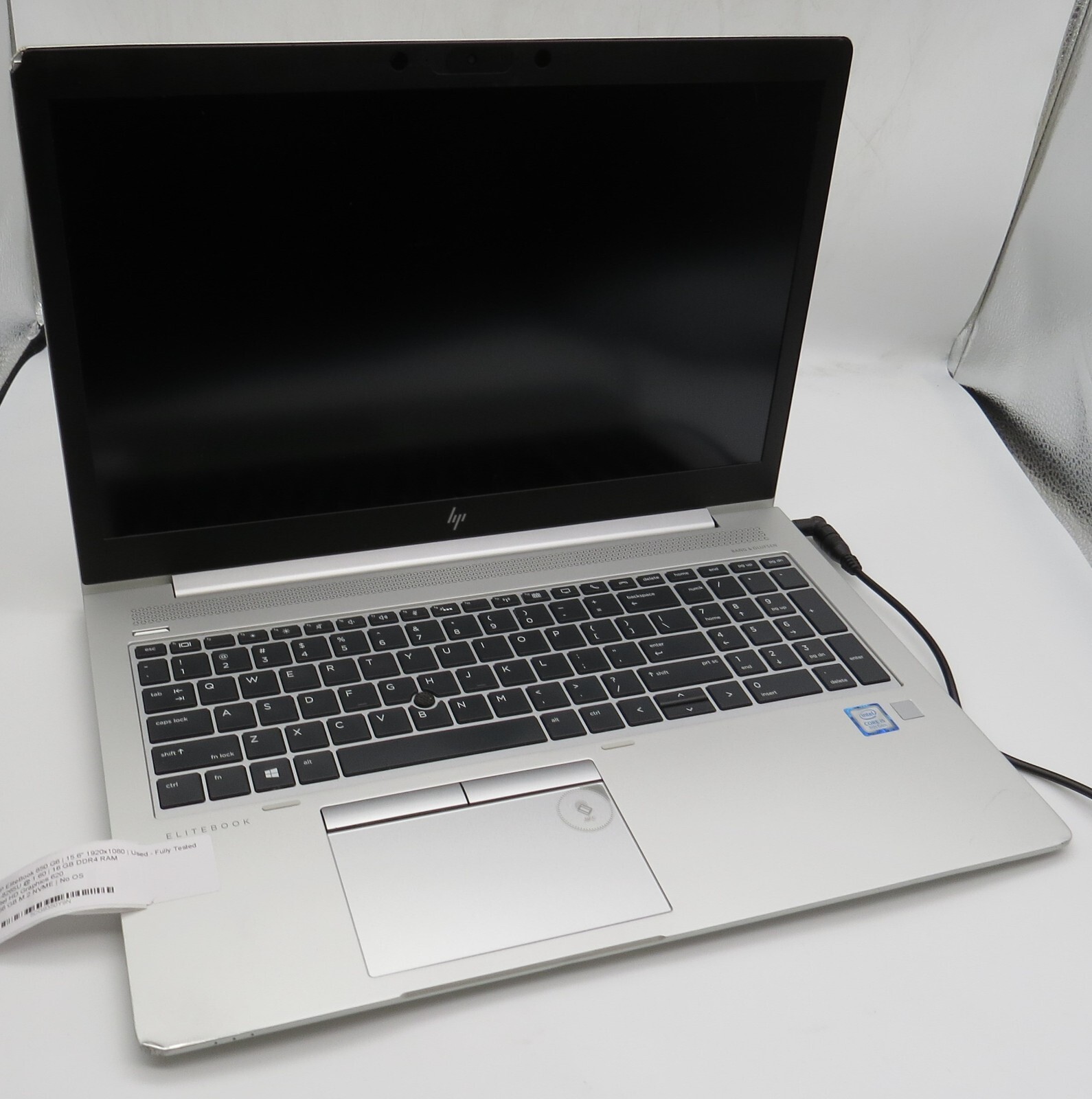 HP EliteBook 850 G6-15.6″-i5-8265U@1.60GHz-16GB RAM-256GB M.2 NVME-NO OS *READ*