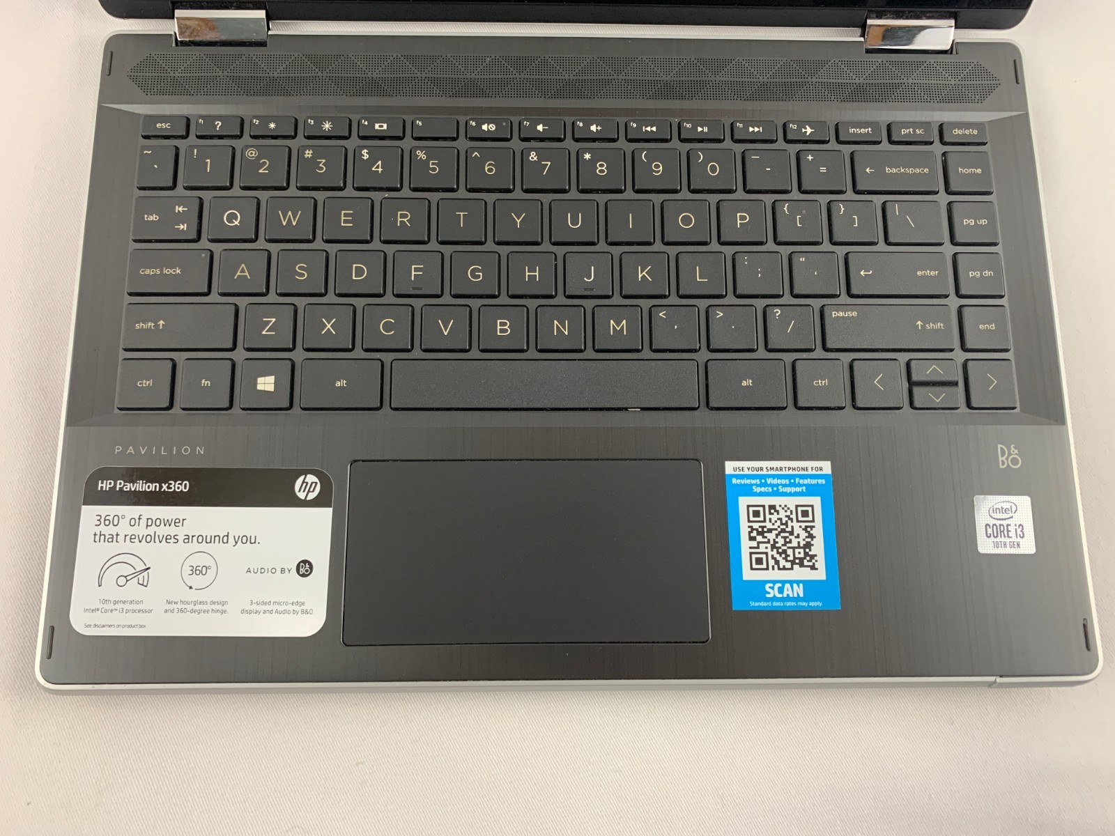 HP 14m-dh1001dx, Intel Core i3-10110U 2.1GHz For Parts/ Repairs, Cracked Screen