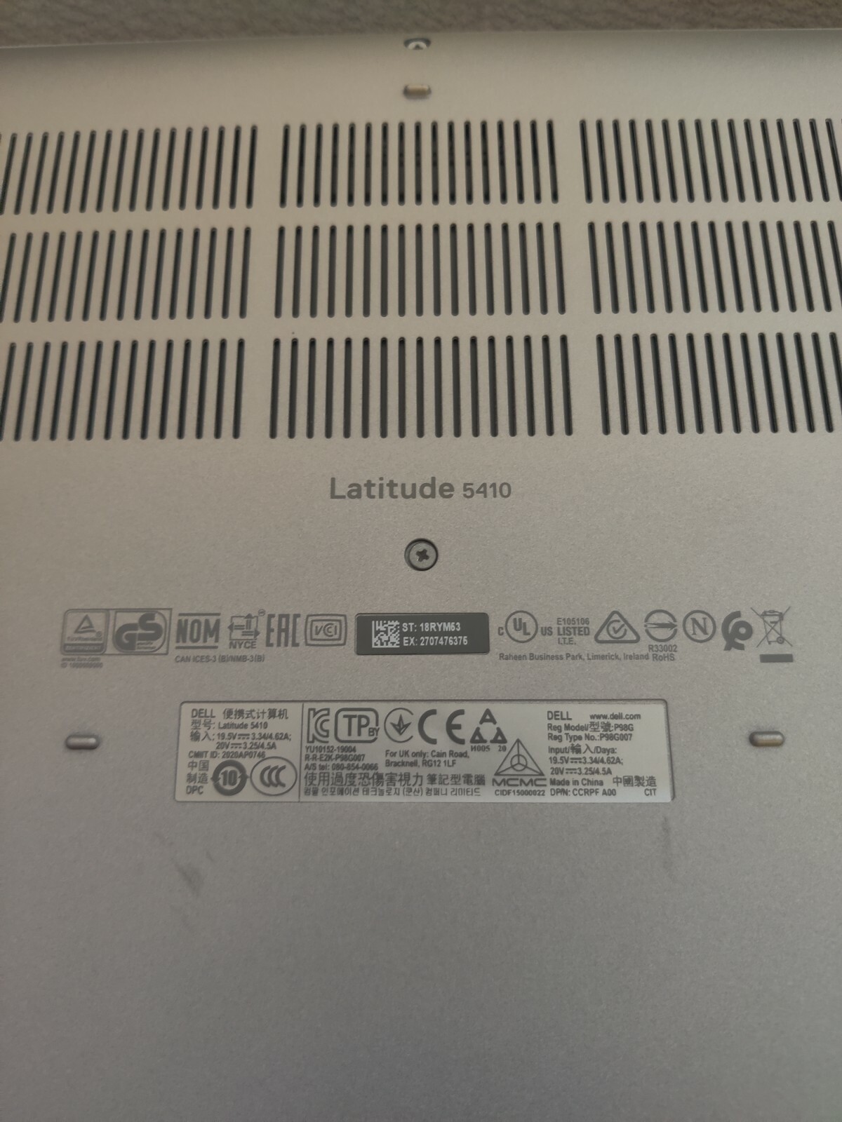 Dell Latitude 5410 14″ Notebook – Full HD – 1920 x 1080
