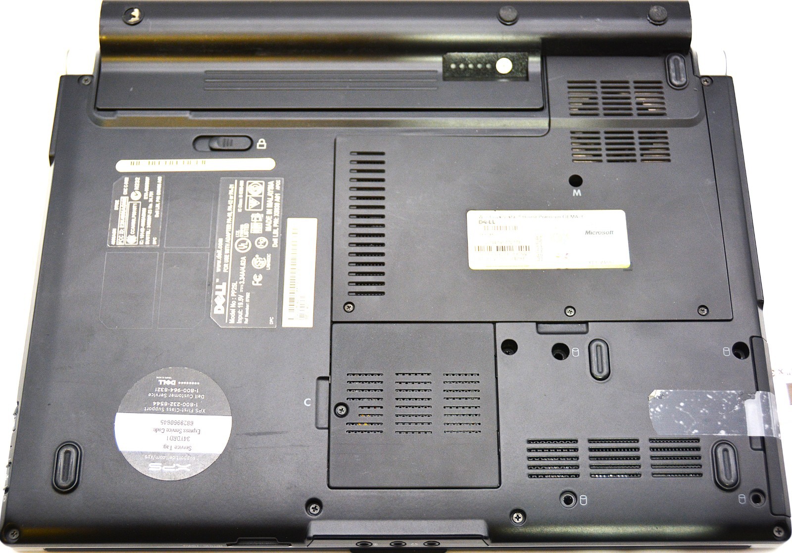 Dell XPS M1330 Core2 Duo-06FD NO OS/NO STORAGE/NO BOOT *PARTS/REPAIR/READ*