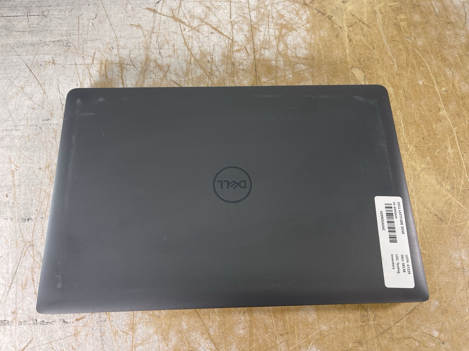 DELL LATITUDE 3550 i7-1355U @ 1.20GHz, NO RAM/NO HDD/OS – (FOR PARTS)