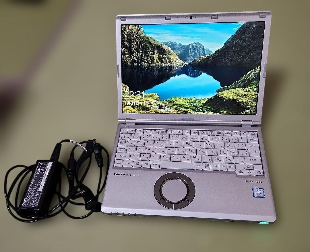 Panasonic Let’s Note CF-SZ6 12.1″ Core i5 8GB 128GB SSD Windows 10 Laptop