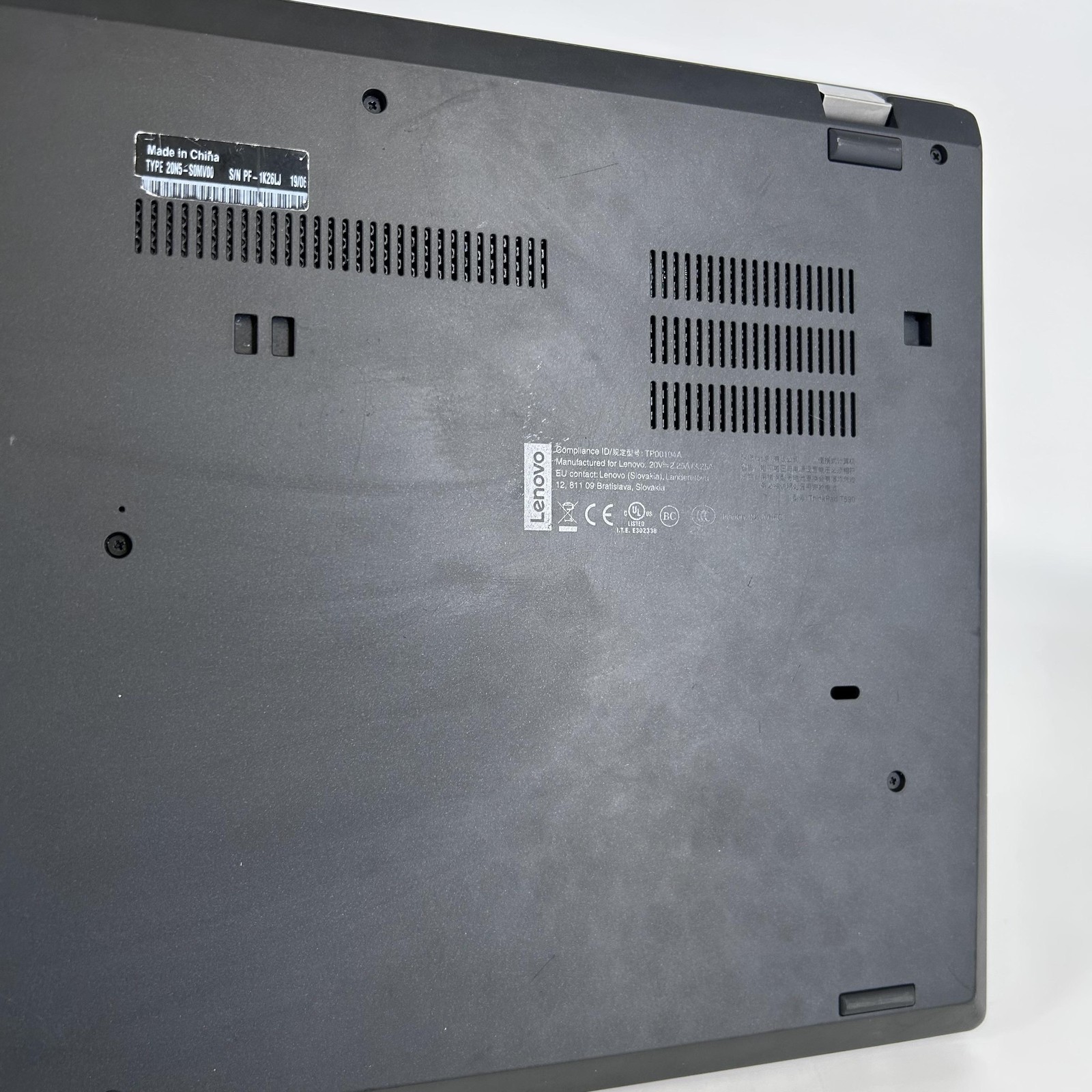 Lenovo ThinkPad T590 15.6 FHD i7-8665U 1.90GHz 8GB 256GB SSD NVIDIA MX250 Good
