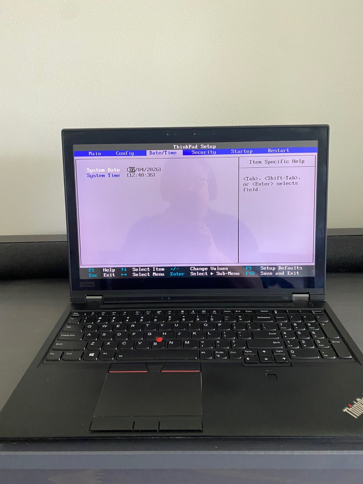 Lenovo ThinkPad P52 15″ 4k I7-8850H P3200 256×2 SSD 32GB W11P/OfficePro