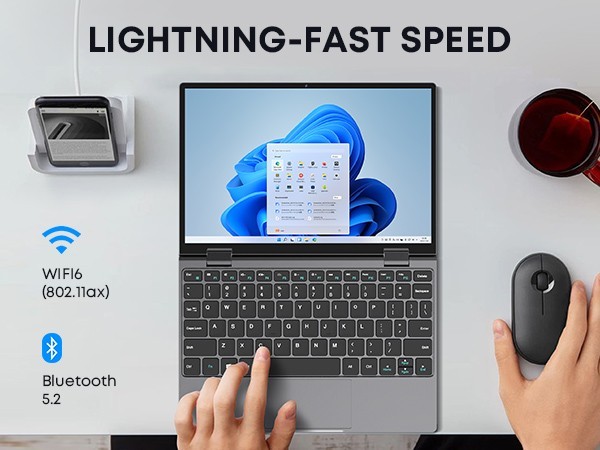 CHUWI MiniBook X Intel N100 10.5in Touchscreen Laptop Mini Size Win11 12G+512G