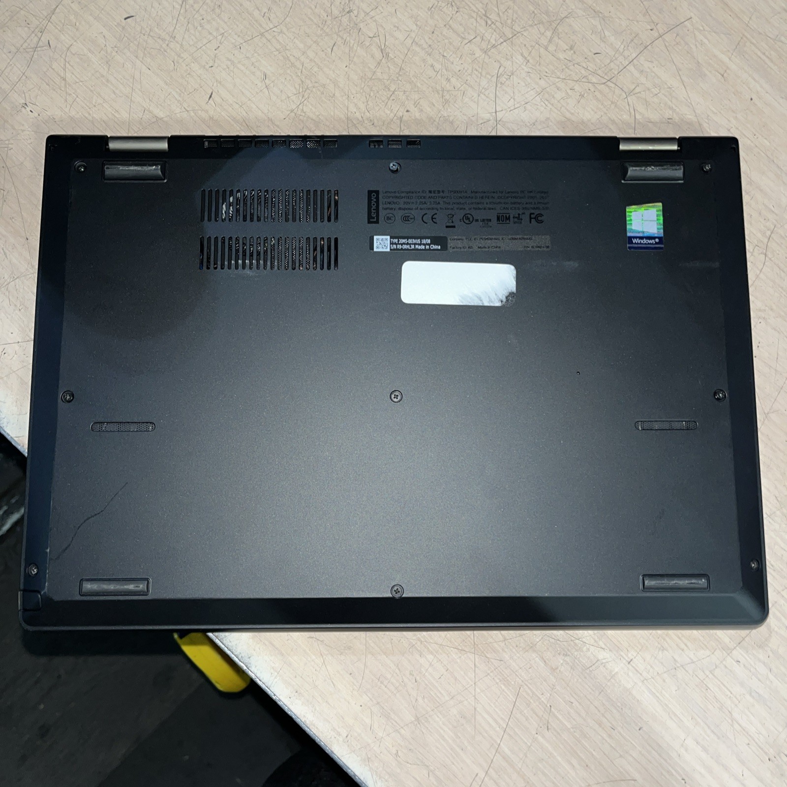 LENOVO THINKPAD L380 INTEL CORE I3-8130U 2.20GHZ 8GB RAM NO HD