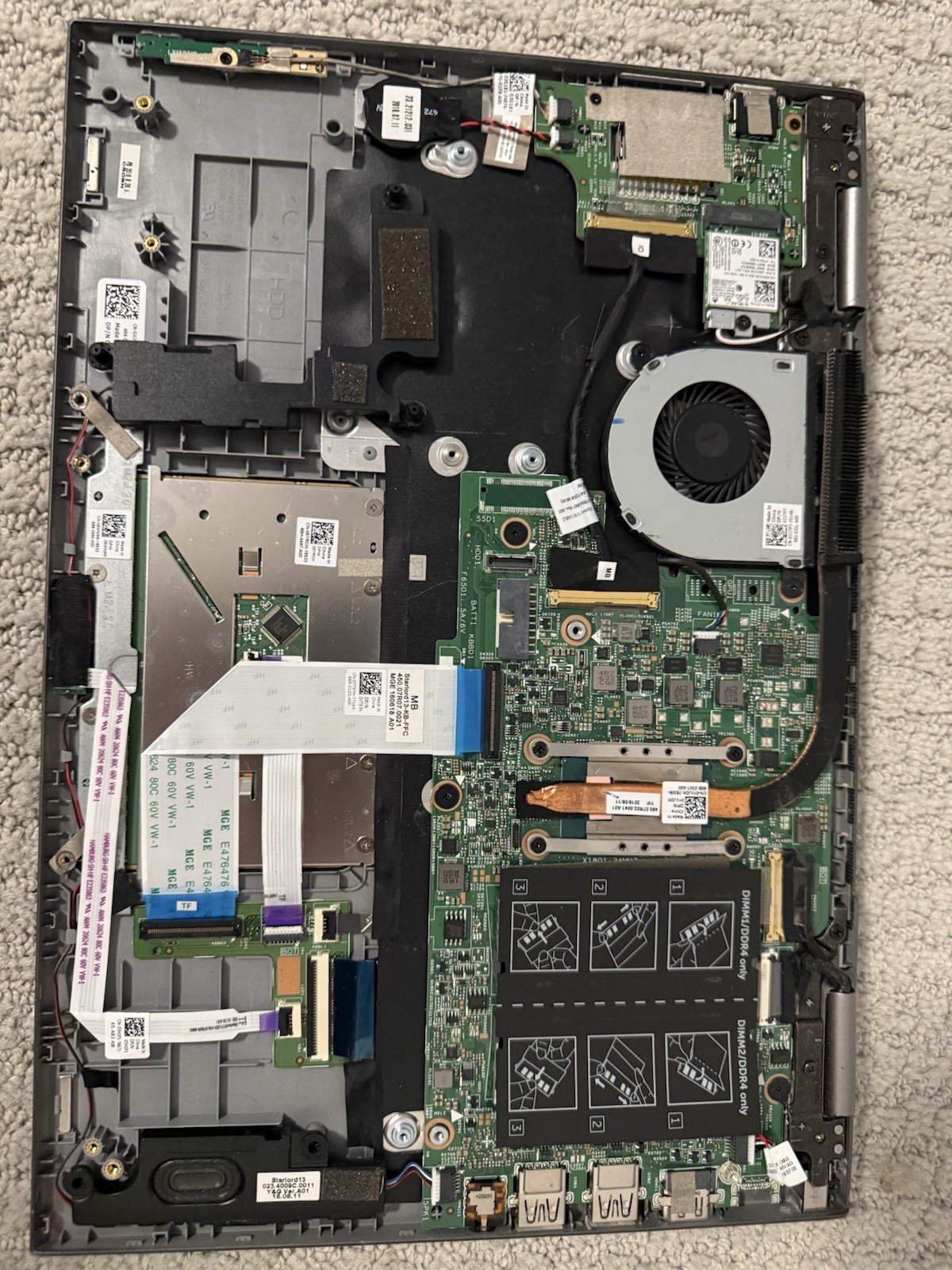 Dell Inspiron 13 5378 13.3″ I7-7200U **READ DISCRIPTION** **AS IS** REPAIR/PARTS