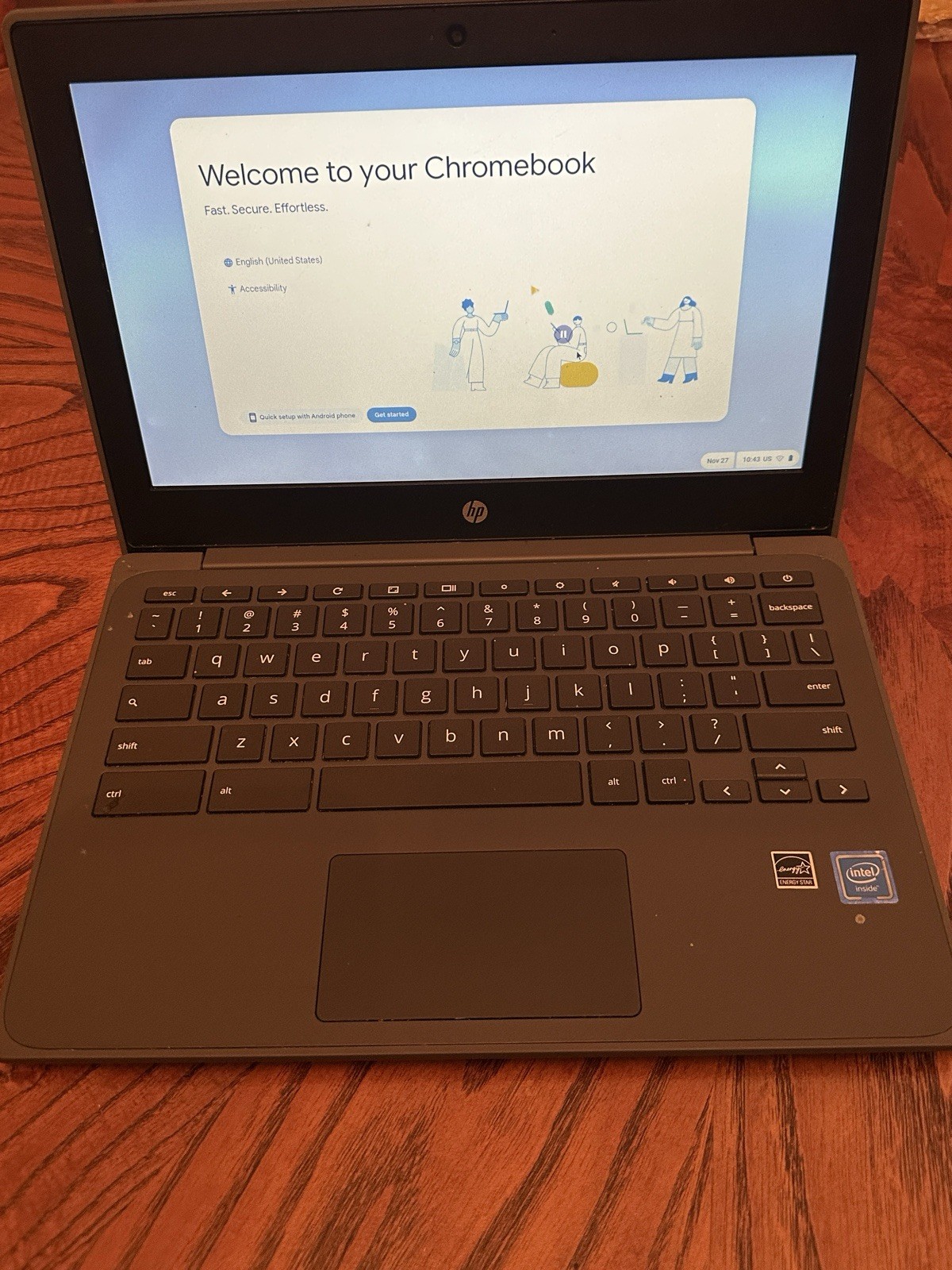 HP Chromebook 11 G8 EE 11.6″ 32GB eMMC, 4GB, Intel Celeron N4020