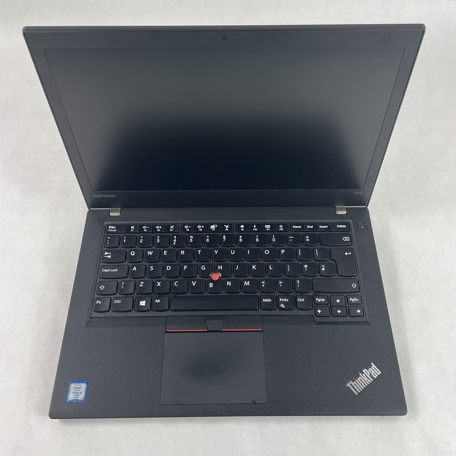 Lenovo ThinkPad T470 14″ i5-6300U 2.40 GHz 8 GB RAM No SSD/OS/AC