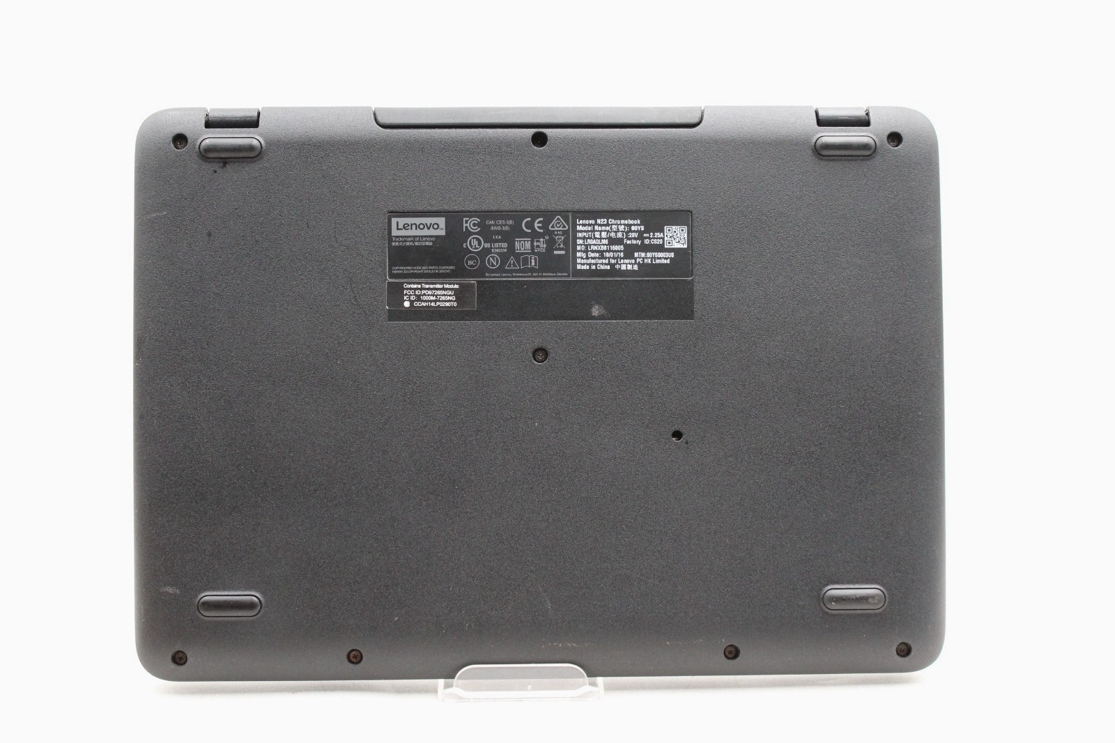 Lenovo N23 Chromebook 80YS0003US Black – DEFECTIVE
