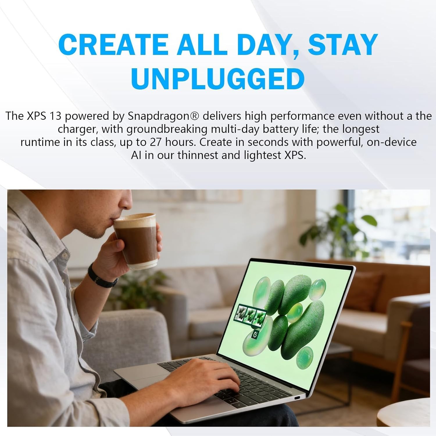 Dell XPS 13 9345 13.4″ Business Laptop, Snapdragon X Elite, 16GB RAM, 1TB SSD