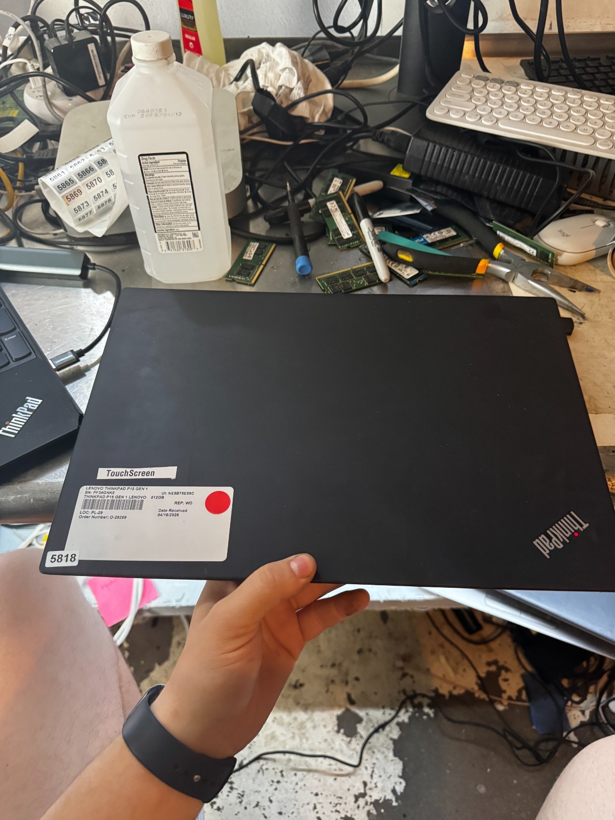Lenovo Thinkpad P15s Gen1 Core I7-10510 500GB SSD 16GB RAM Laptop *Read #5818
